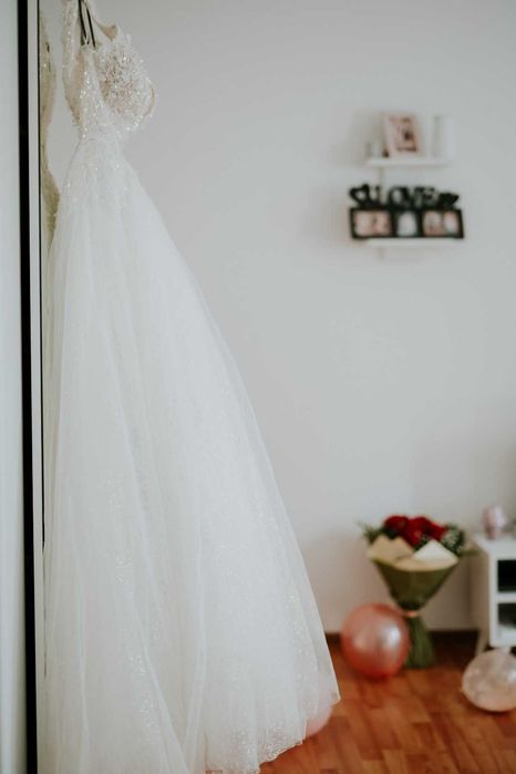Vand rochie de mireasa, marime S