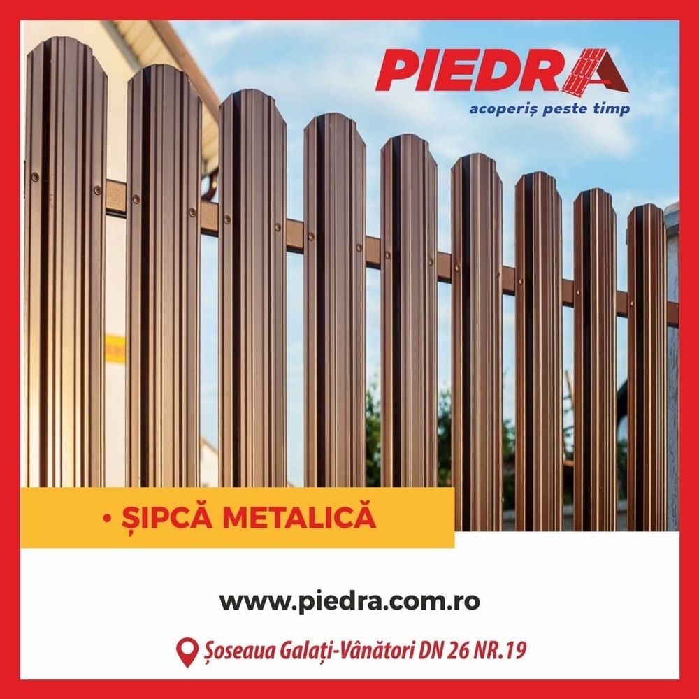 Sipca metalica de gard