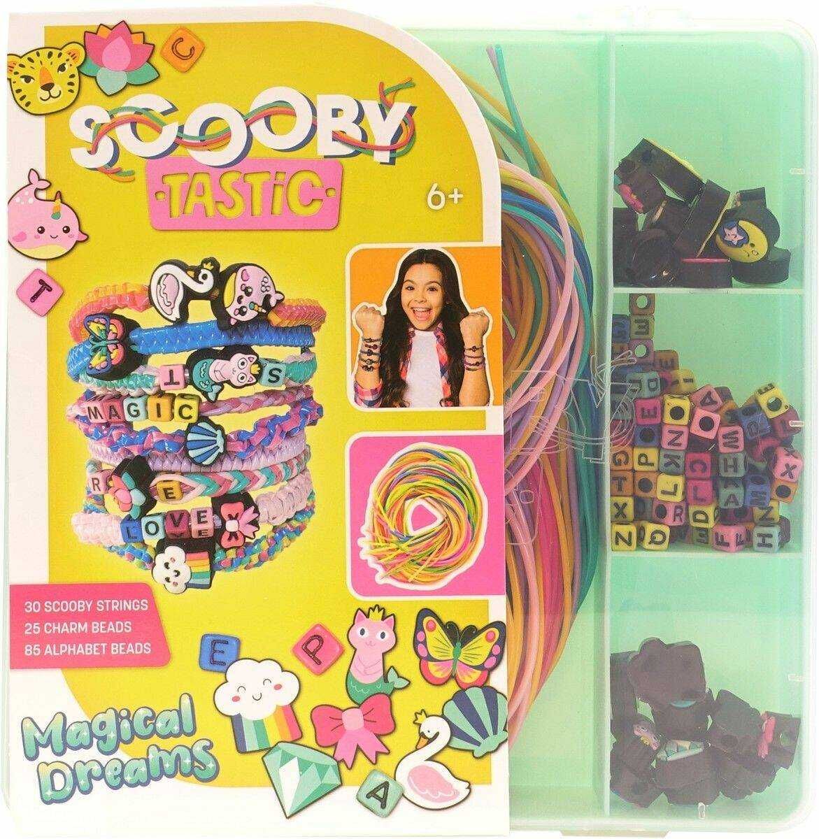 Комплект за направа на гривни  ScoobyTastic set - 125/140 части.