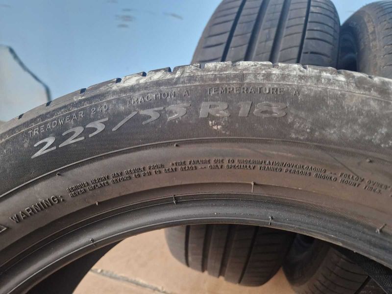 4 Летни гуми  Michelin R18 225/55/ 
DOT4917