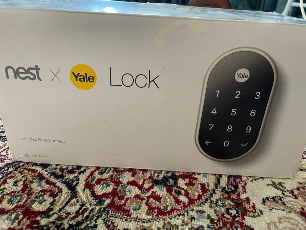 Электронный замок Nest X Yale Lock with Nest Connect