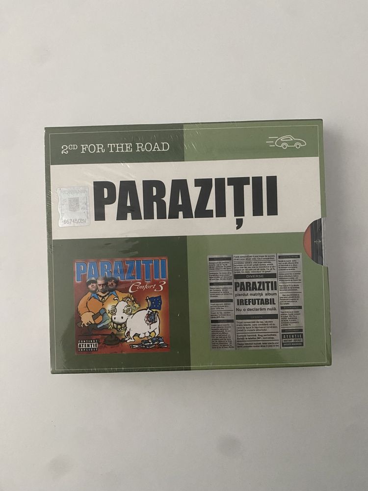 CD Parazitii box (Irefutabil & Confort 3)