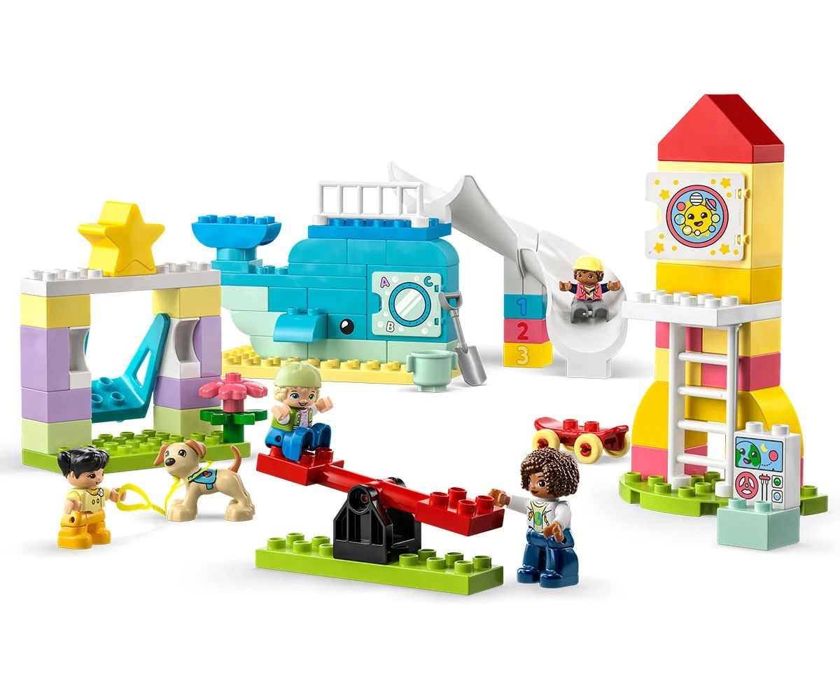 Ново Lego Duplo 10991 Town Dream Playground, Мечтаната Детска площадк