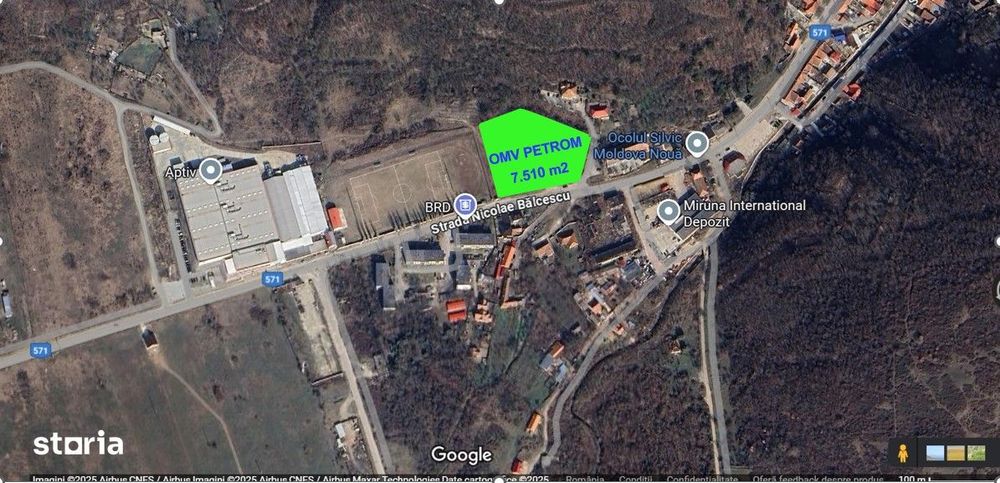 Teren de vanzare in Moldova Noua (CS)_OMV Petrom SA