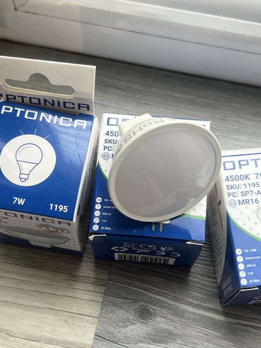Led крушки OPTONICA 7 W