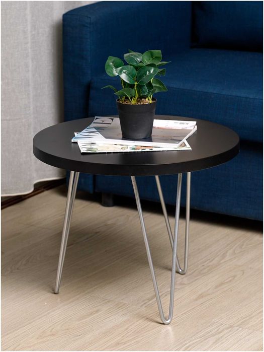 Круглый журнальный стол Black Round