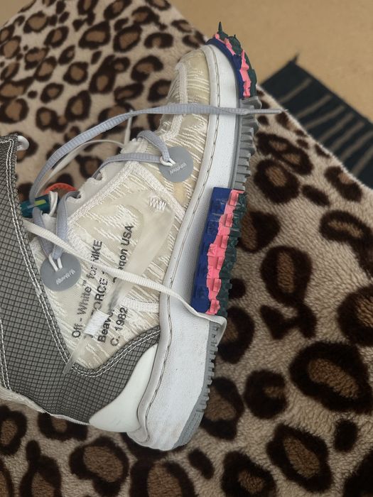 Nike Air Force 1 Mid Off White Clear White