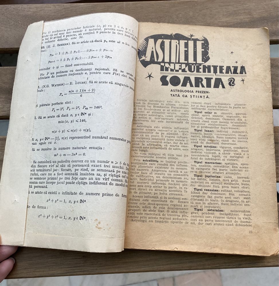 Almanah 1935, articole: zodii, costul războiului, televiziune, reclame