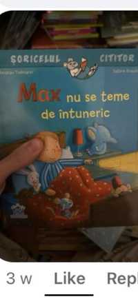 Carte Max nu se teme de întuneric