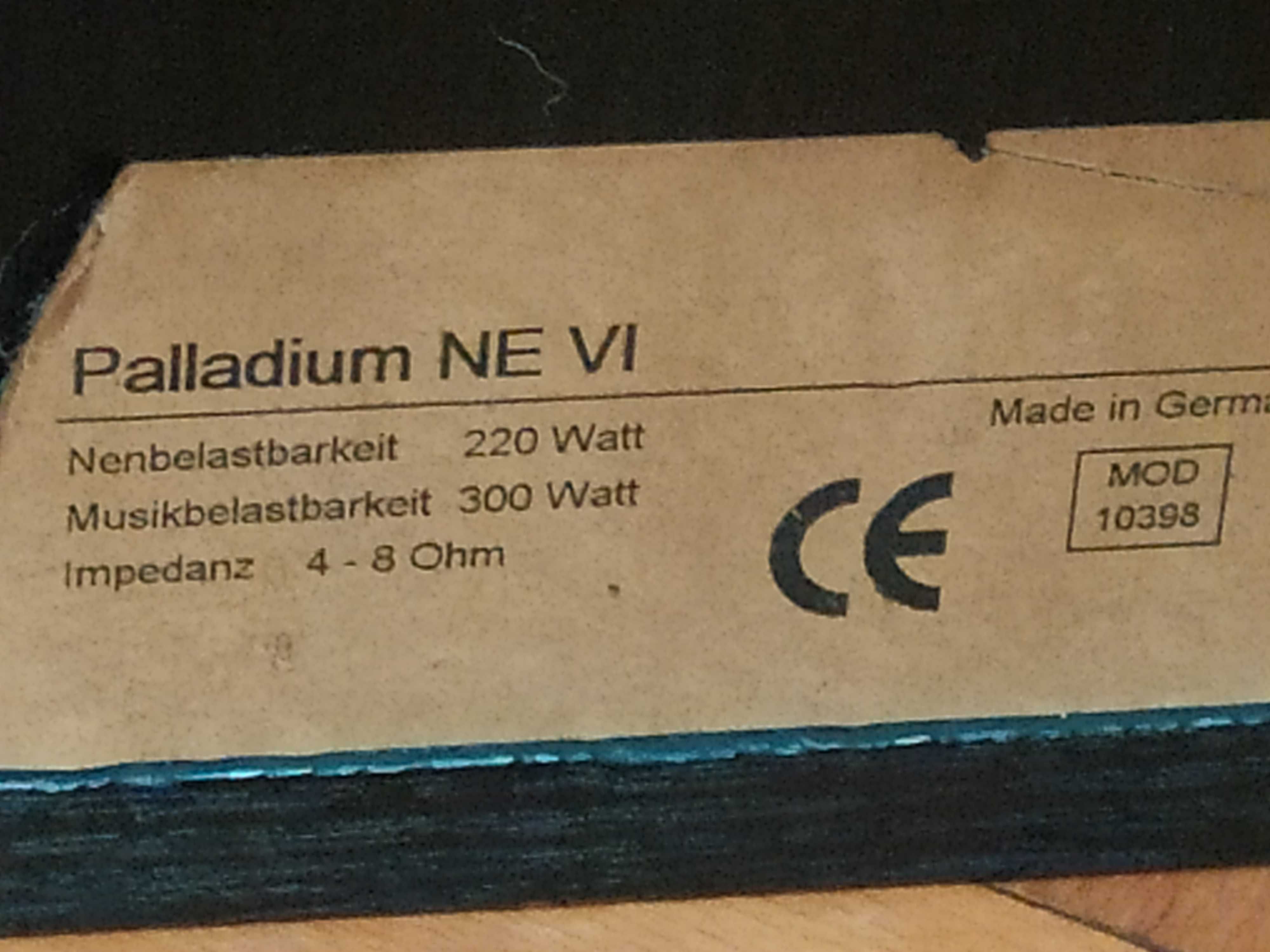 Тонколони Palladium NE 6