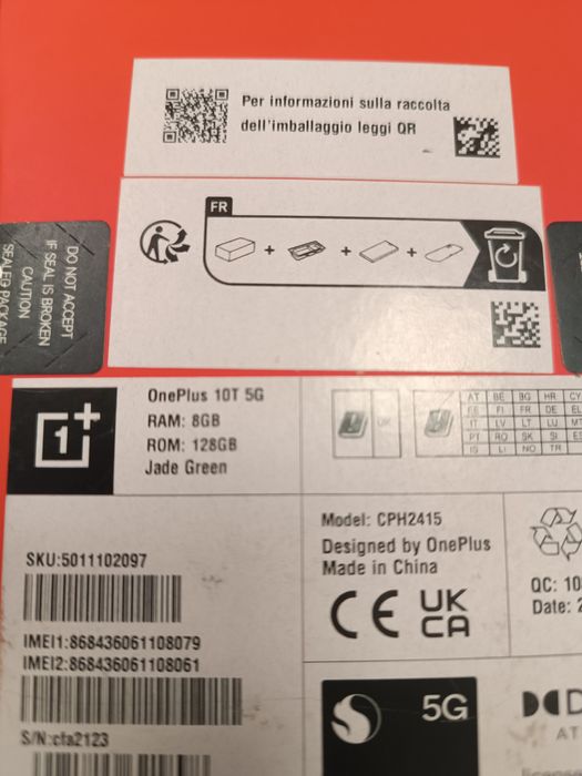 Telefon One plus 10t