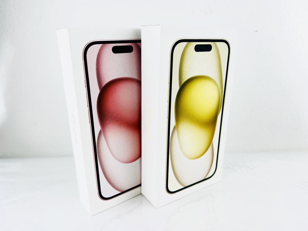 НОВ! Apple iPhone 15 128GB Yellow / Green / Pink Гаранция!