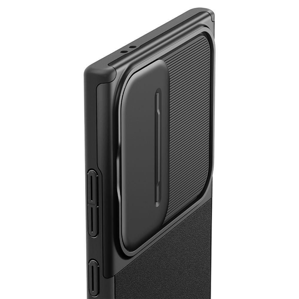 Кейс spigen optic armor за samsung galaxy s24 ultra black