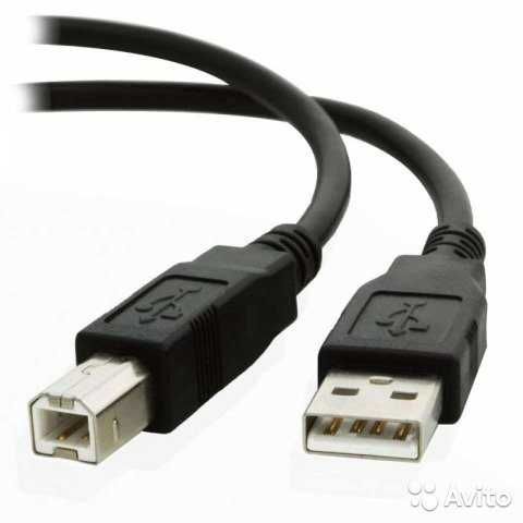 USB кабели и удлинители для компов и оргтехники новые в упаковке с гар