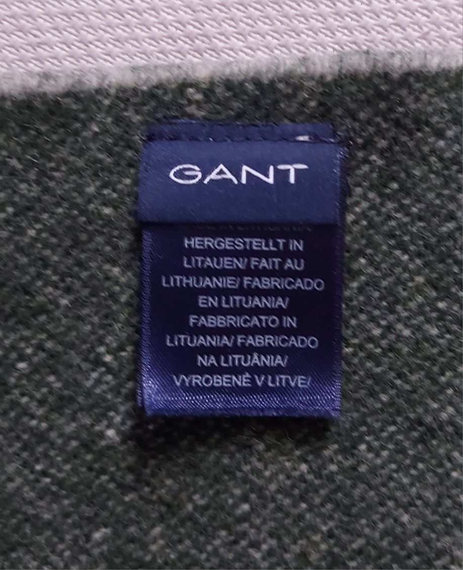 Gant, вълнен шал, зимен 1.80m.