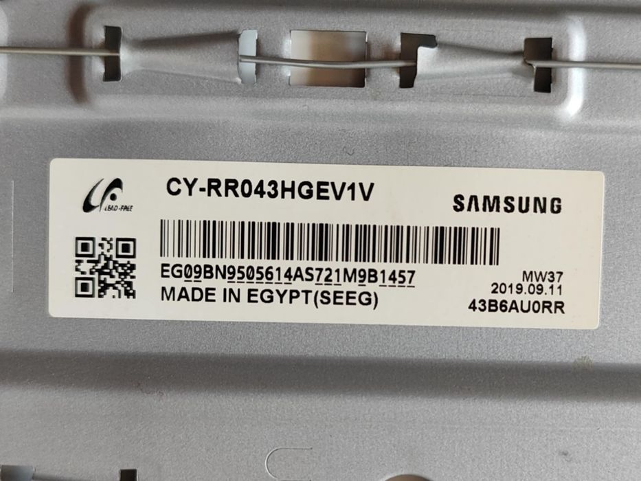 Main board BN94-14136D от TV SAMSUNG QE43Q60RAT