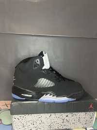 Jordan 5 Retro Black Metallic 42