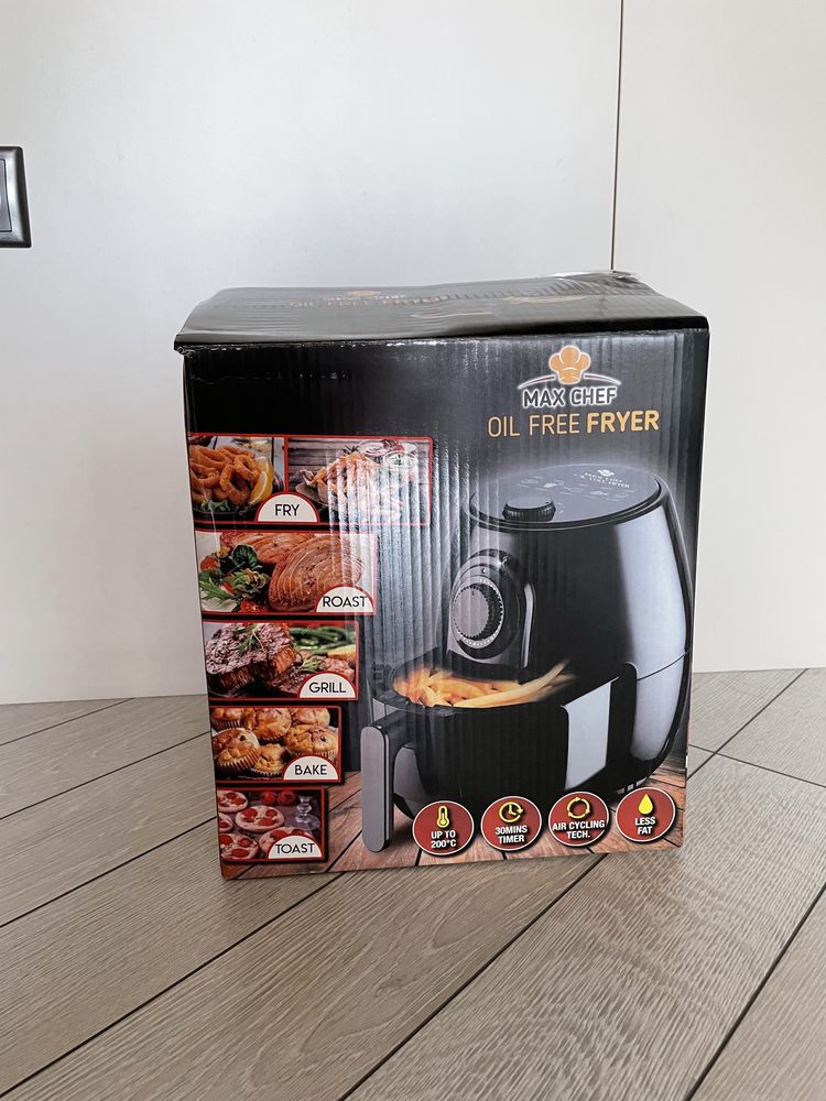 MAX CHEF air fryer oil free