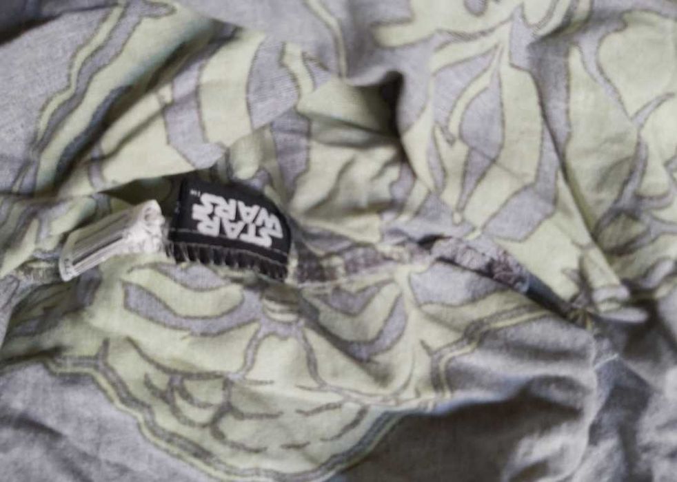 Cearceaf Starwars / Yoda pentru copii dim. 90x200 cm ,cu elastic