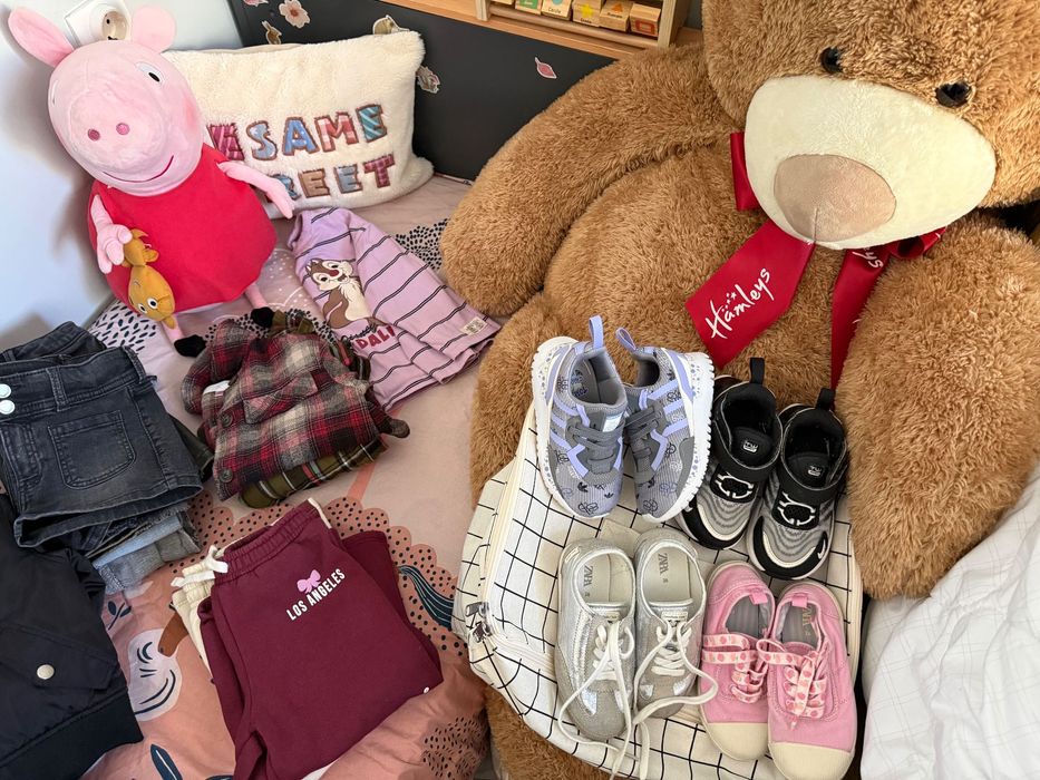 Дрехи за момиче 3,3-4 , 4-5 г.