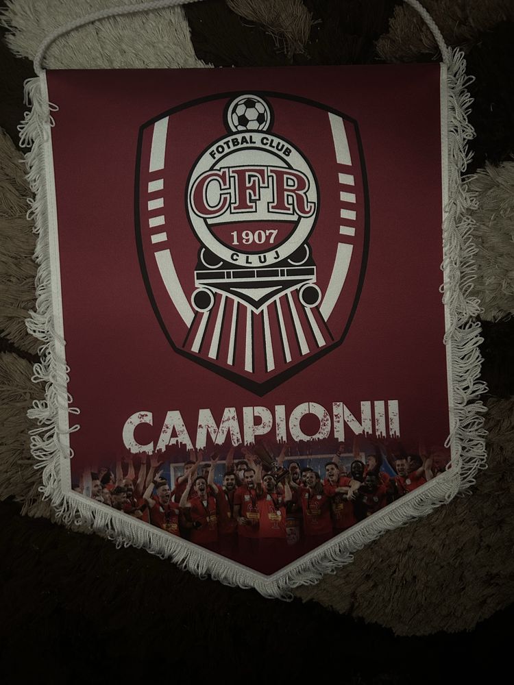 Fanion oficial de joc CFR Cluj