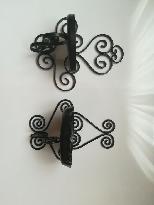 Suport flori  metal vechi