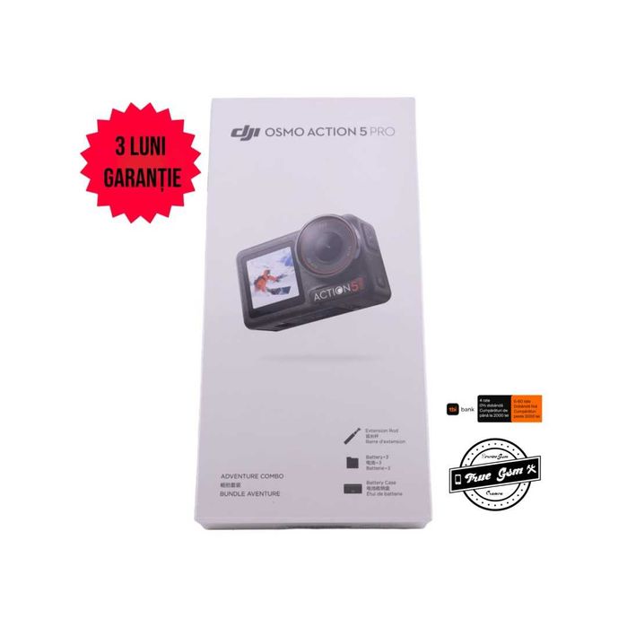 Dji Osmo Action 5 Pro Adventure Combo Black | TrueGSM