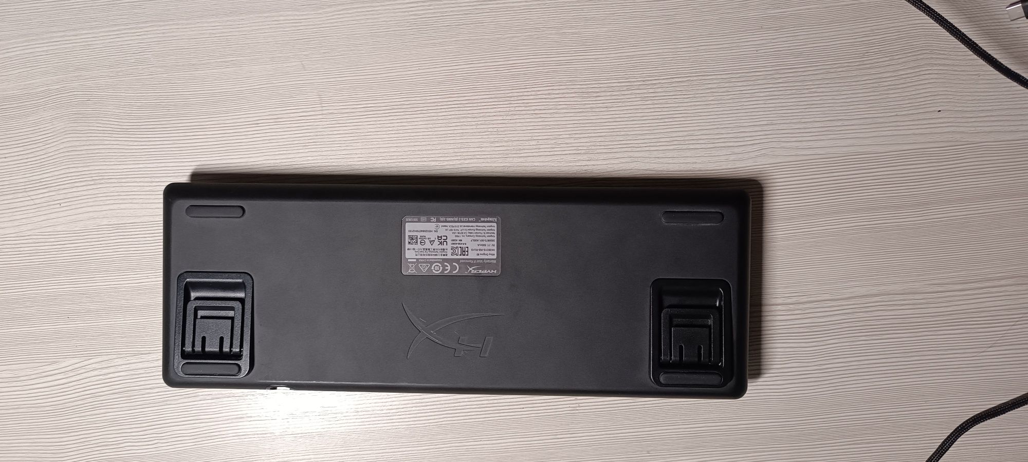 Клавиатура HyperX Alloy Origins 60 с проблемой клавиш