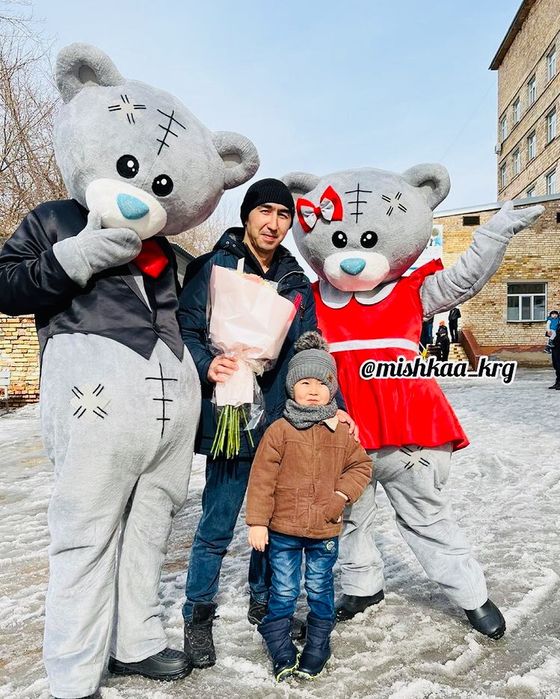 Мишка ТЕДДИ аренда 7000 тг