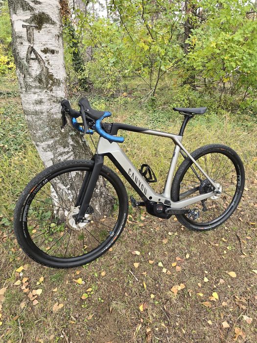 Карбонов електрически гравел велосипед Canyon bosch performance cx