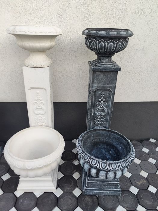 Ghivece, cismele, coloane romane alte decoratiuni din beton