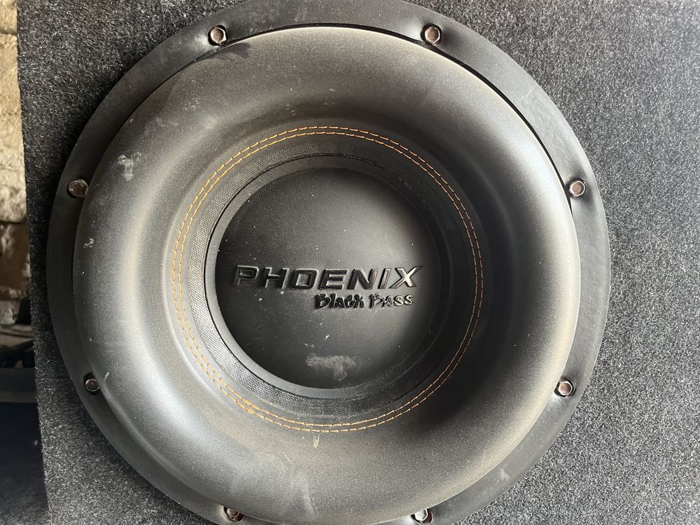 Сабвуфер Dl Audio Phoenix Black Bass +усилитель 1.100 моноблок