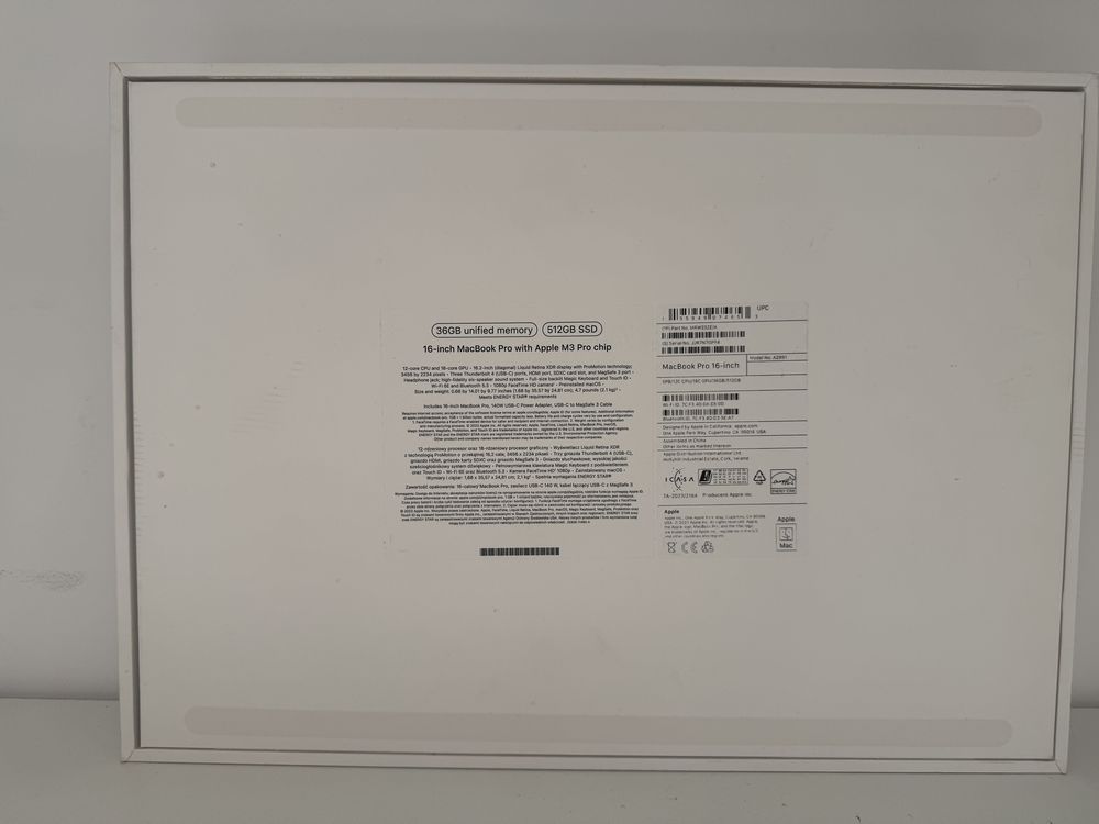 Кутии за MacBook Pro и Air M2, M3, M4 - 13" 15" и 16"