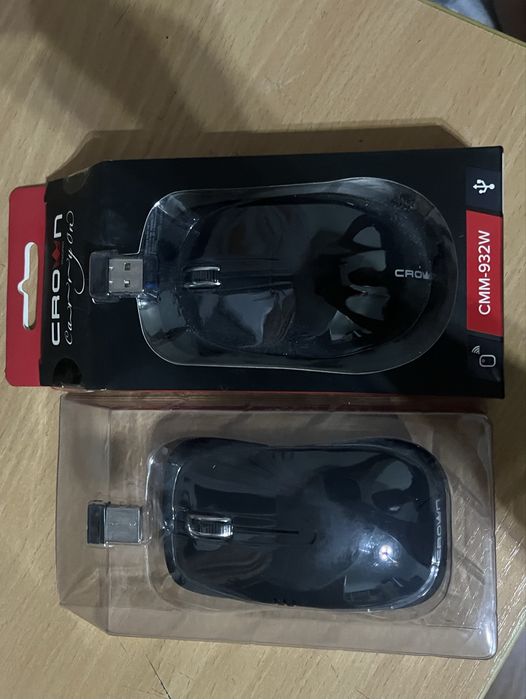 мышка crown CMM-932W без проводная