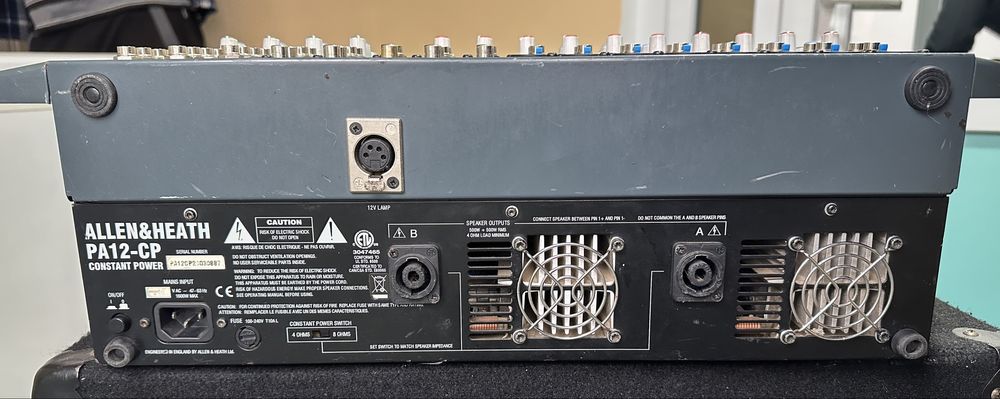 Vand mixer Allen&Heath PA12-CP