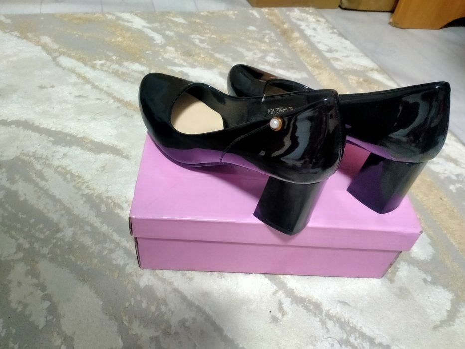 Туфли женские чёрный