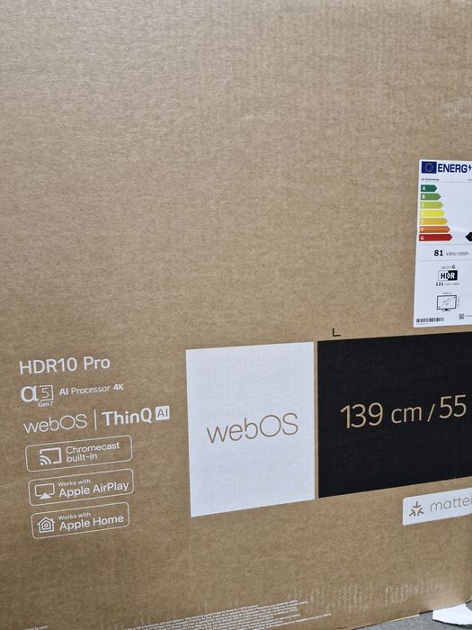 Televizor LG LED 55UT81003LA, 139 cm, Smart, 4K Ultra HD