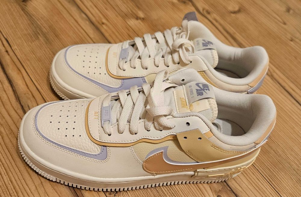 Дамски маратонки Nike Air Force 1 Shadow trainers in off-white