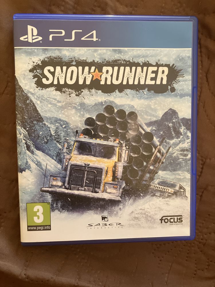 Продавам snowrunner ps4