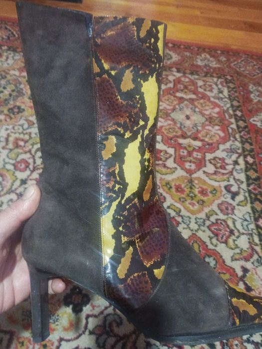 Сапожки зимние , натуральная кожа