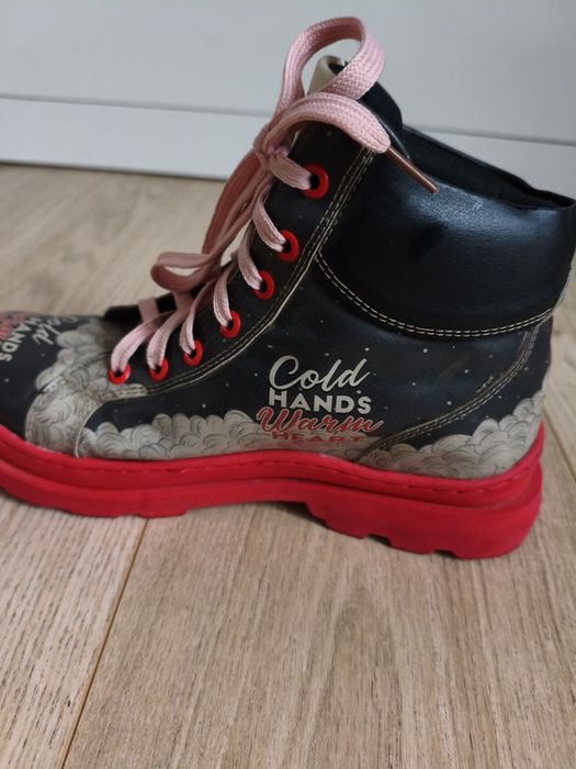 Ghete Dogo din piele vegana, 38