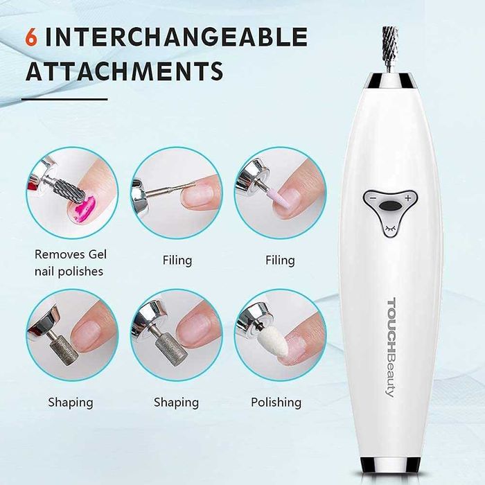 Електрическа пила за нокти TOUCHBeauty 6 в 1,магнитен калъф,акумулатор