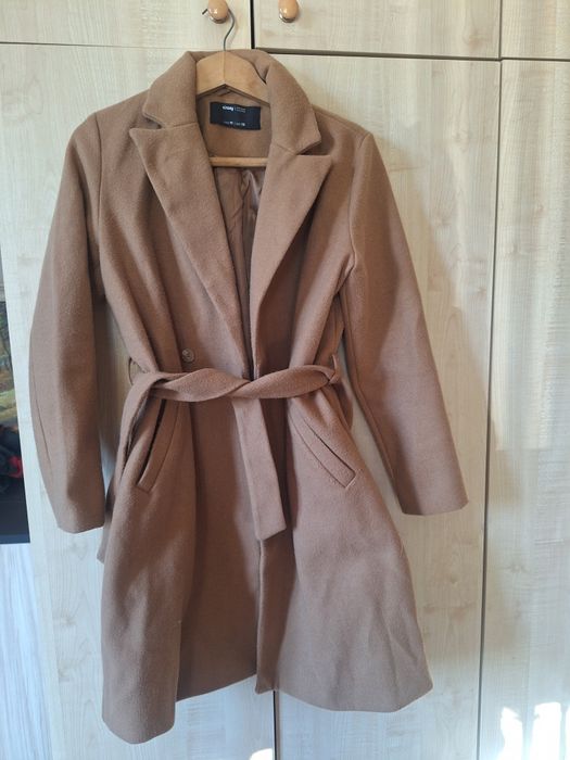 Палта черно и бежово