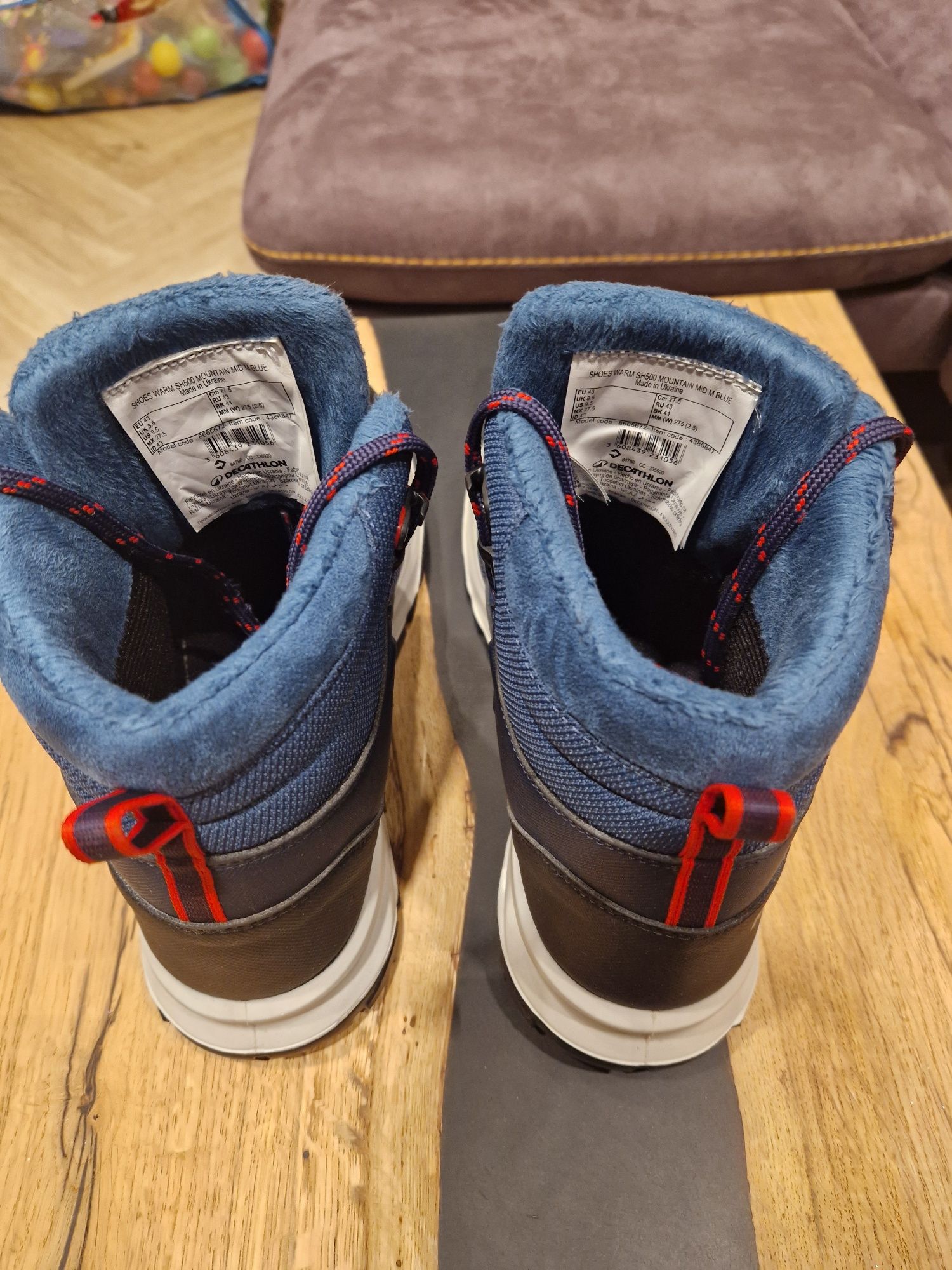 Quechua зимни туристически обувки SH500, ном 43