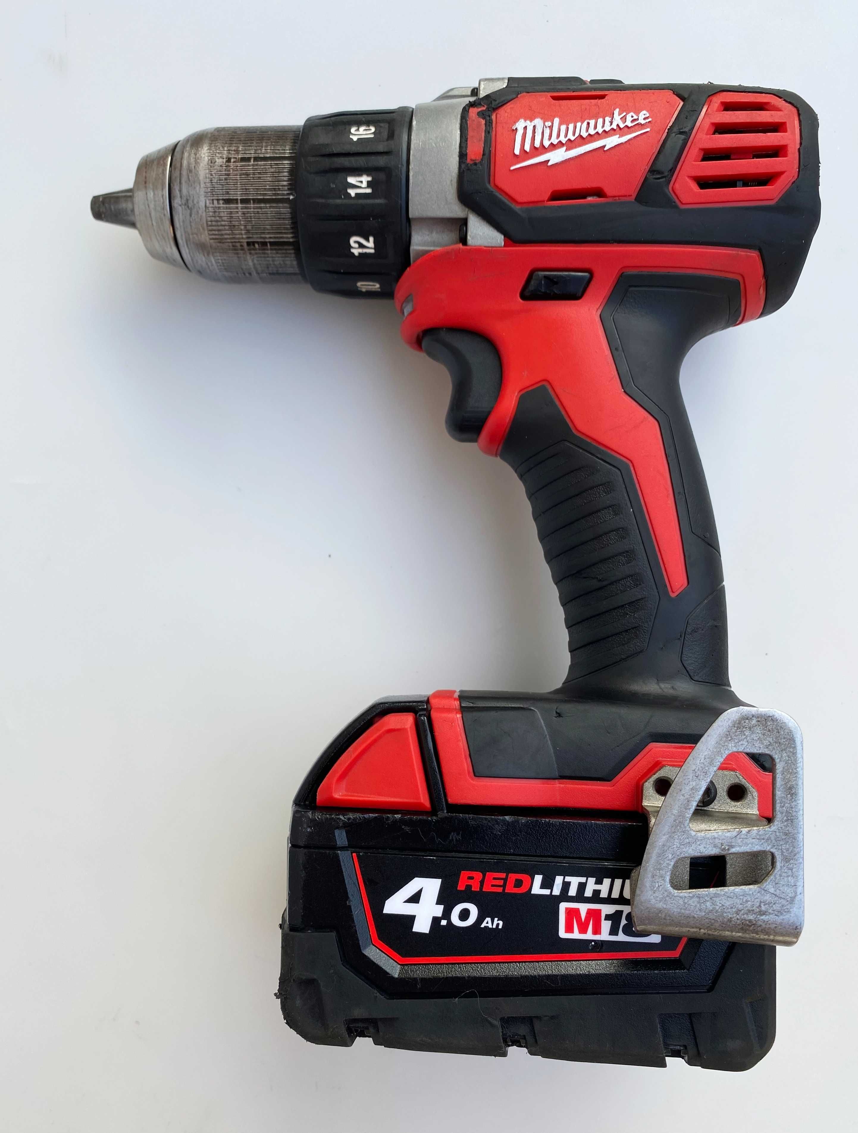 Milwaukee M18 BDD - Акумулаторен винтоверт 2x18V 4.0Ah 2022г.