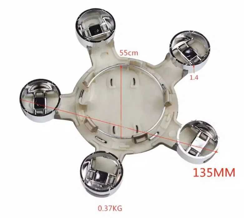 Capac janta aliaj Volkswagen VW 135mm, pentru janta Audi 4F0601165N