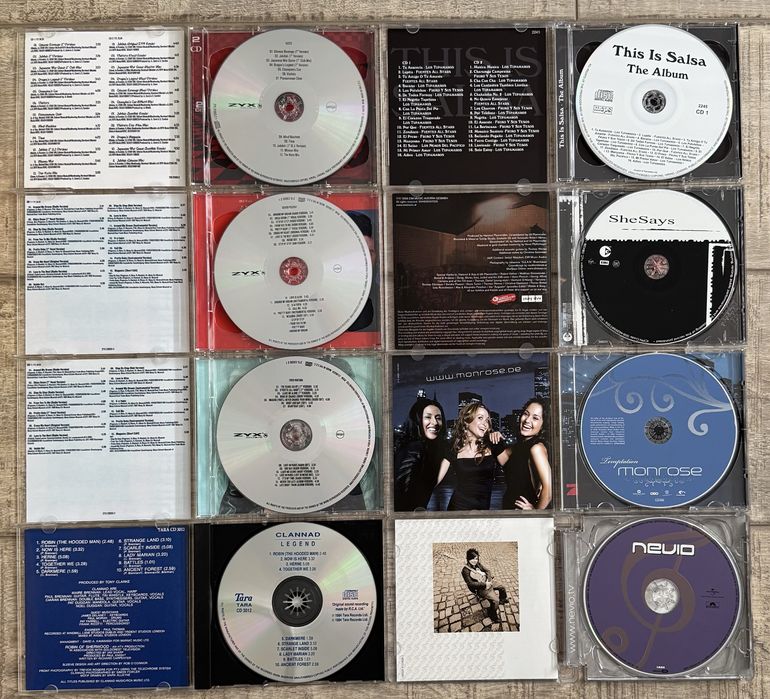 Cd-uri eurodance/italo-disco/pop