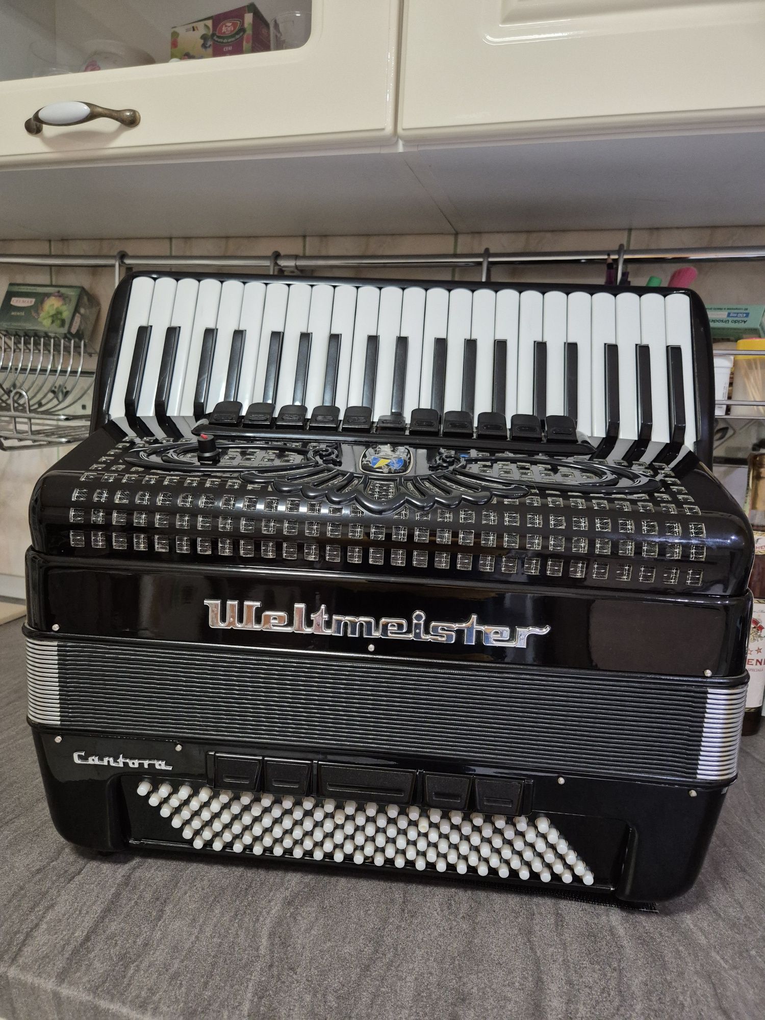 Acordeon Weltmeister Cantora duble thon Cassotto 2/2
