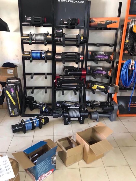 Troliu electric K 13000 Kangaroo Power Winch 5907kg 12V Platforma 4x4