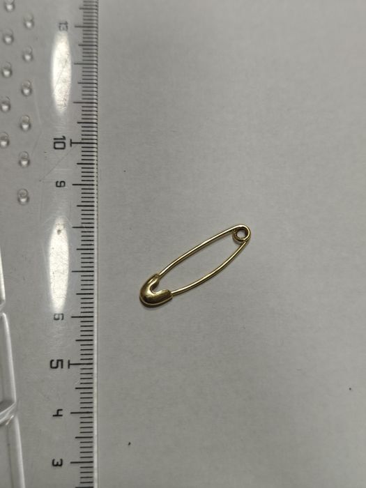 Ac de siguranță aur 14k 0.9gr (r)